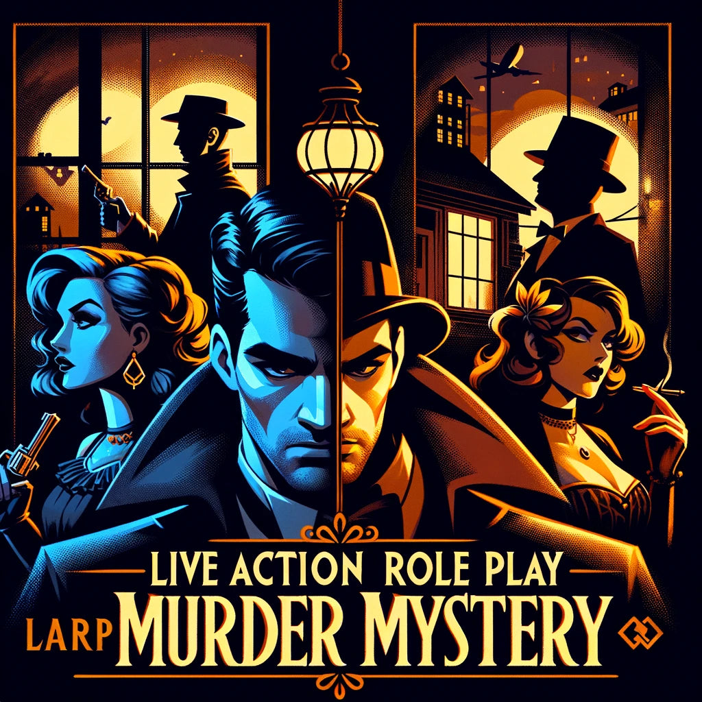 Design Your Own Live-Action Role-Play Murder Mystery! (8 Session DYO-LARP Course)