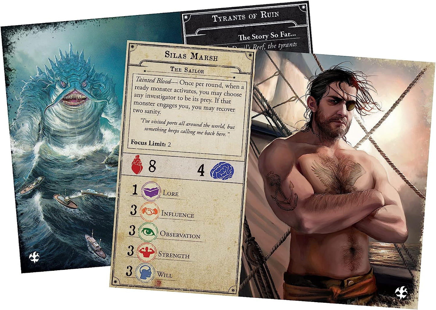 Arkham Horror: Under Dark Waves Expansion
