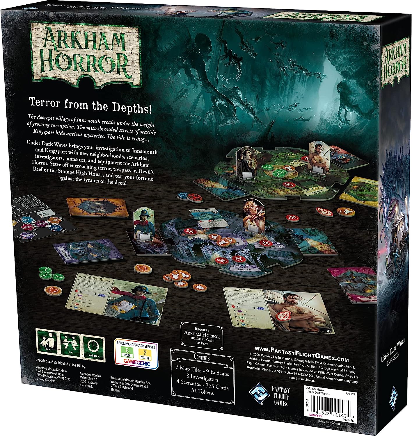 Arkham Horror: Under Dark Waves Expansion