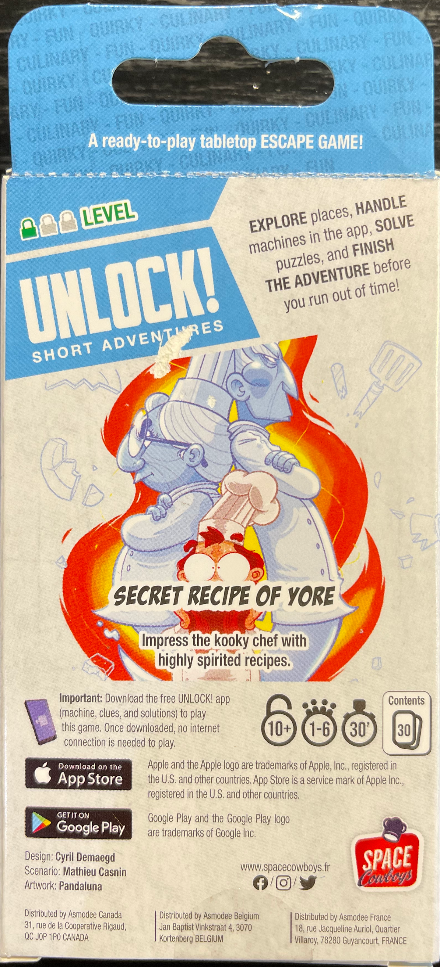 UNLOCK! Shorts 1 - Secret Recipes of Yore