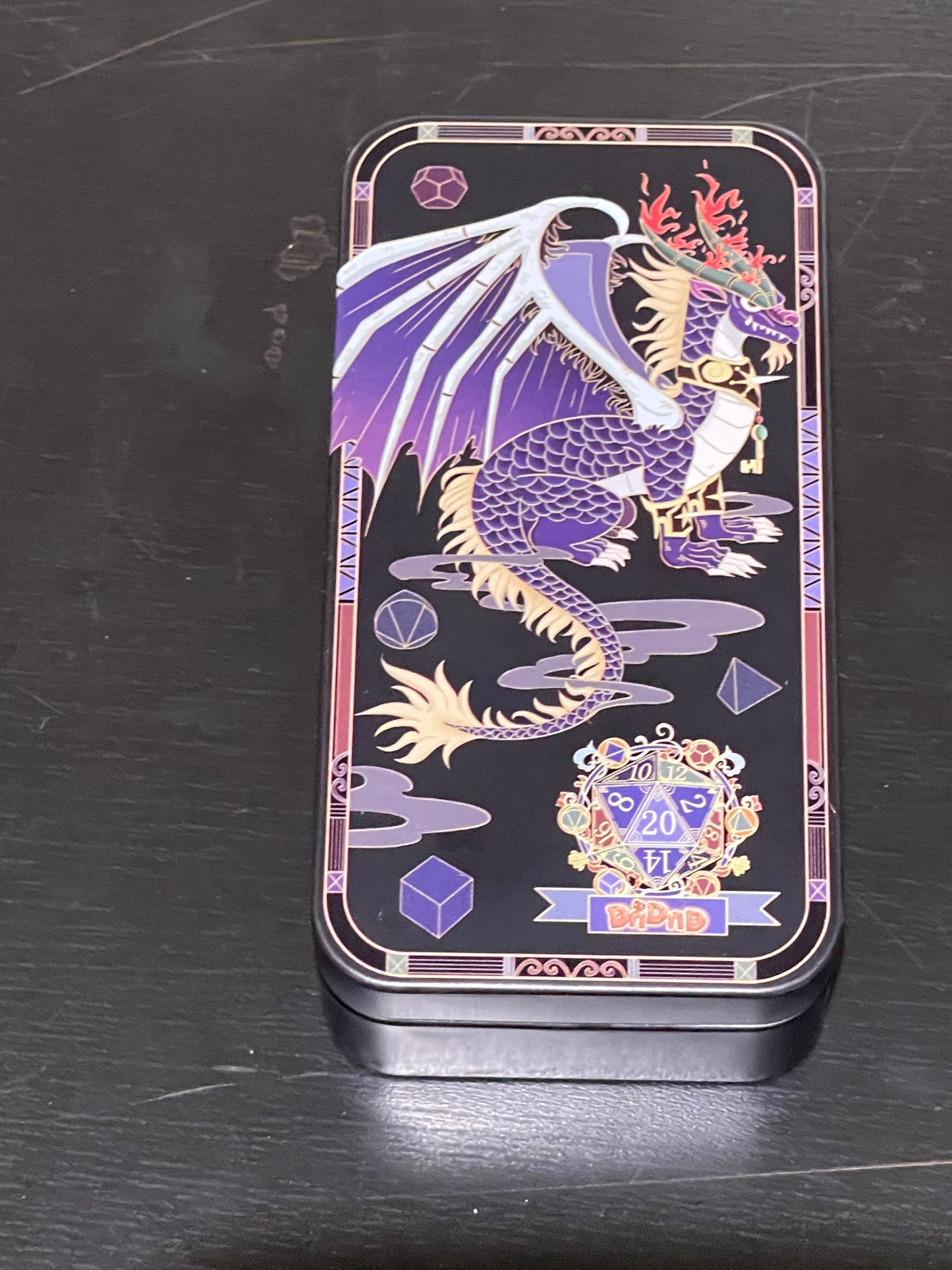 Dragon King's Eye Dice Set -Deluxe Case