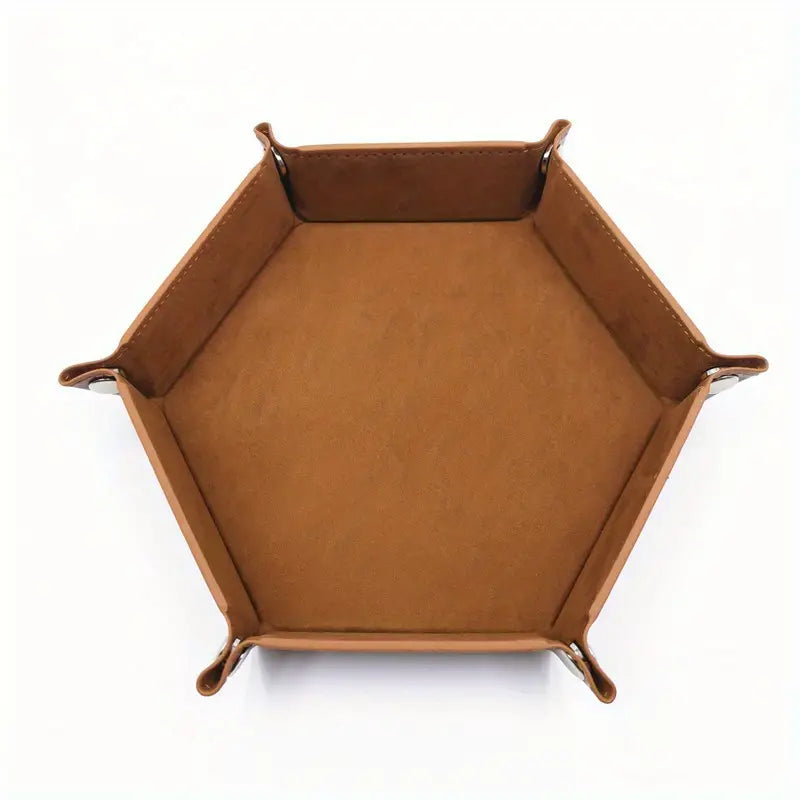 Foldable Dice 6-sided Tray - Assorted Colors