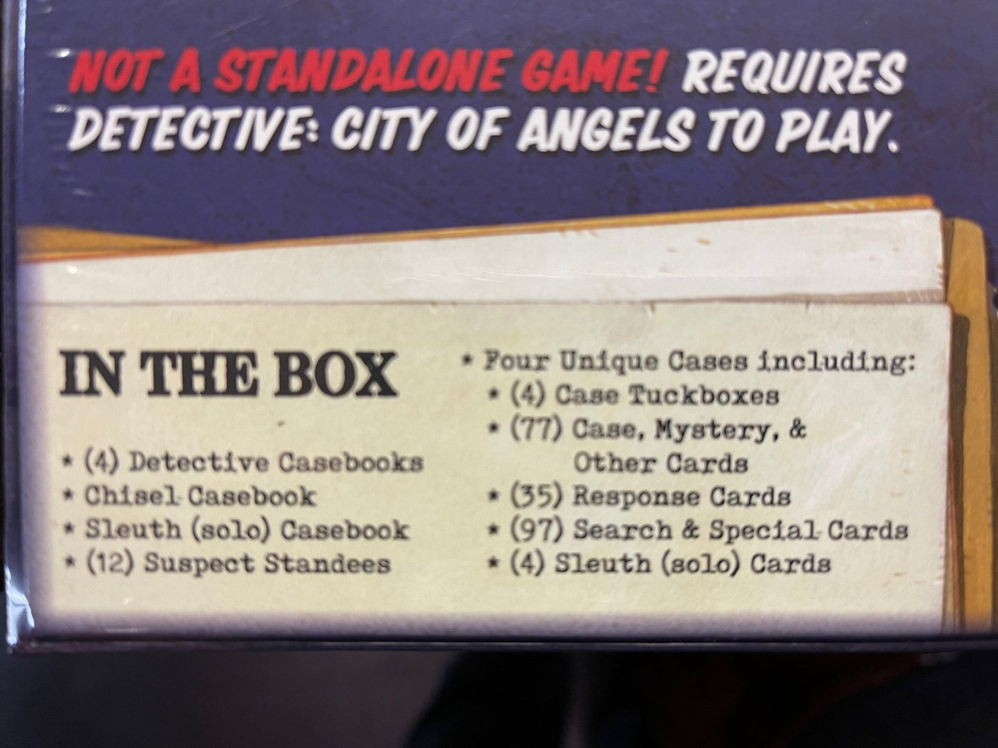 Detective: City of Angels: Bullets Over Hollywood expansion