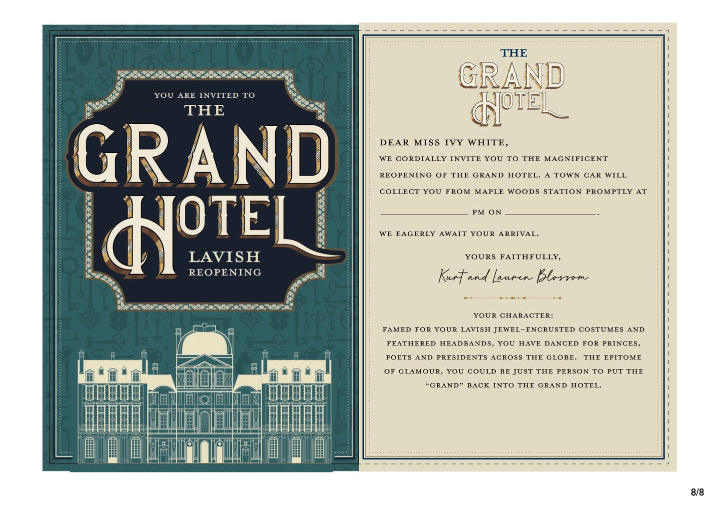 Escape from the Grand Hotel