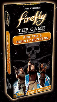 Board Game, Expansion, EXPANSION-SET-BASE-REQUIRED - Firefly: The Game - Pirates and Bounty Hunters Expansion - Conundrum House