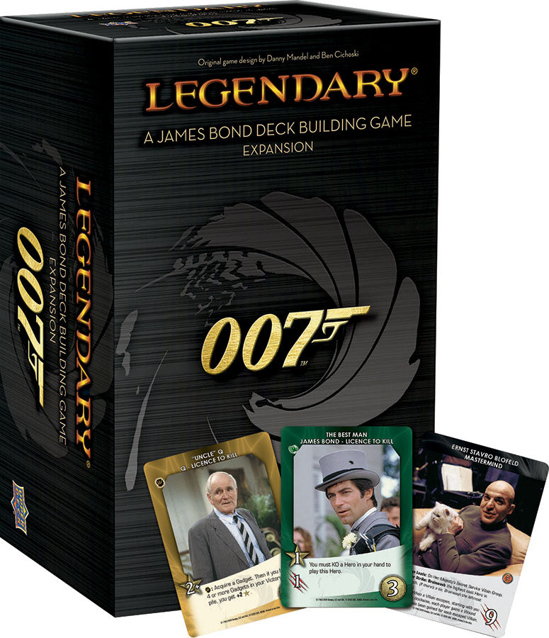 Deck Building, Expansion, EXPANSION-SET-BASE-REQUIRED - Legendary DBG: 007 - A James Bond Deck Building Game Expansion - Conundrum House