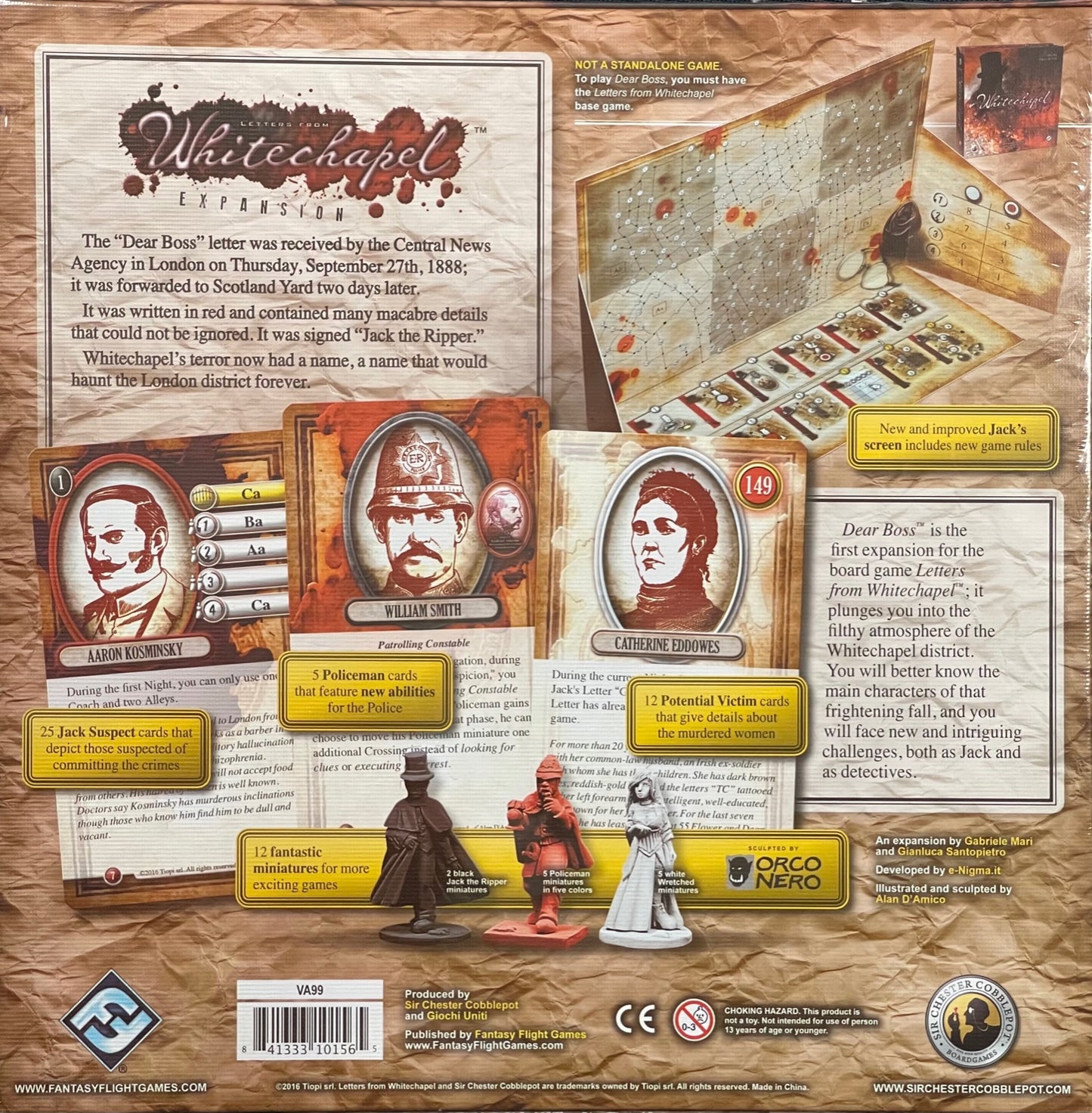 Letters from Whitechapel: Dear Boss Expansion