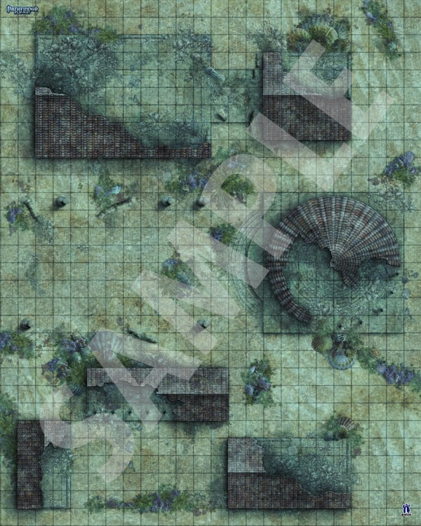 Pathfinder Flip-Mat - Lost City
