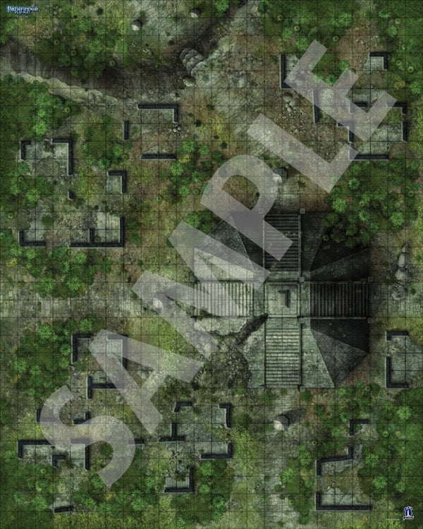 Pathfinder Flip-Mat - Lost City