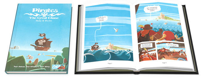 Graphic Novel Adventures Season #2- Book 2 - Pirates: The Great Chase Conundrum House