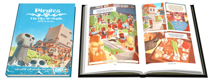 Graphic Novel Adventures Season #2- Book 5 - Pirates: The City of Skulls. Conundrum House