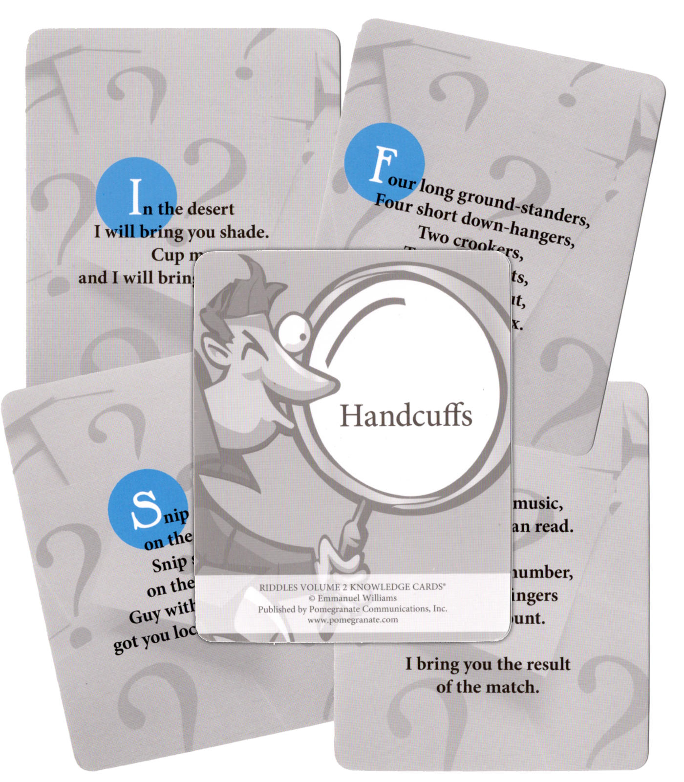 Riddles, Vol. 2 Knowledge Cards - Conundrum House