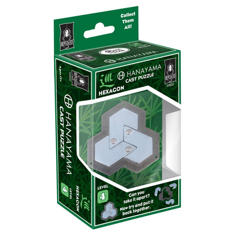 Puzzle: Hanayama: Hexagon Lvl 4 - Conundrum House