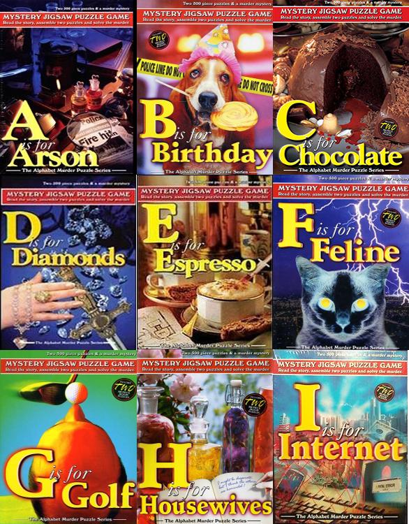 Alphabet Murder Jigsaw Puzzles