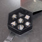 Crystal dice set