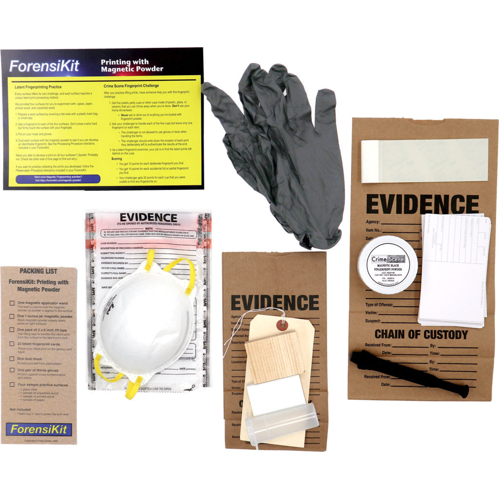 ForensiKit: Printing with Magnetic Powder