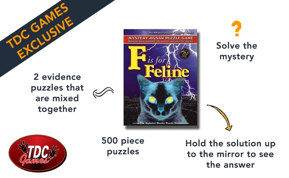 F is for Feline - The Alphabet Murder Puzzle Series