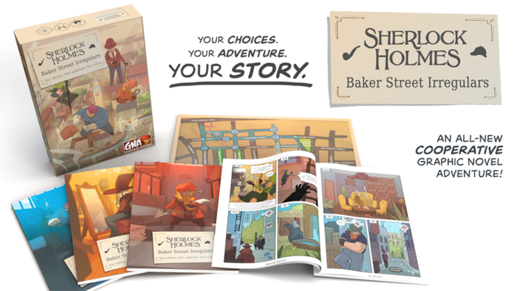 The Baker Street Irregulars (Graphic Novel) - Conundrum House