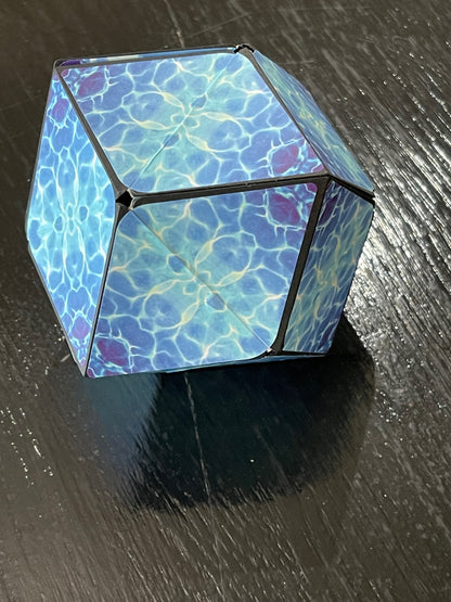 Unfolding Magnetic Magic Cube