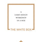 RPG - The White Box: A Game Design Kit In a Box - Conundrum House