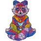 Unidragon Wooden Puzzle: Emanating Racoon