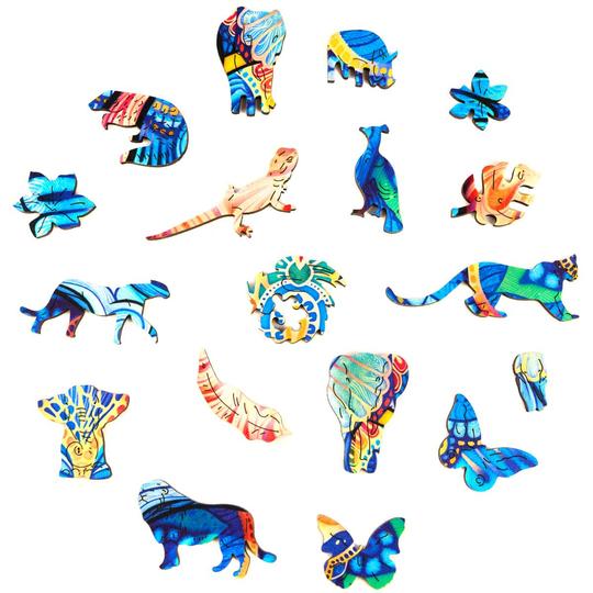 Unidragon Wooden Puzzle: Eternal Elephant