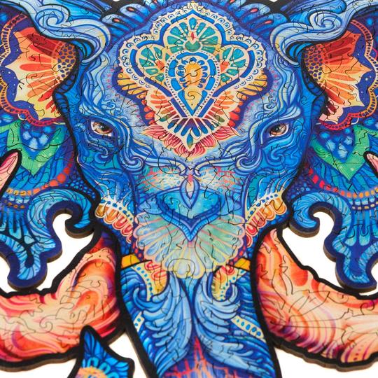 Unidragon Wooden Puzzle: Eternal Elephant
