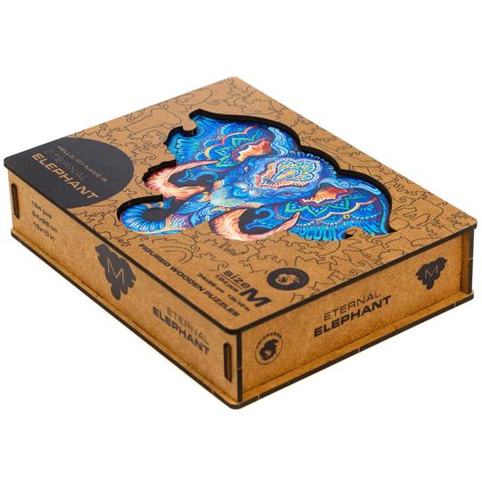 Unidragon Wooden Puzzle: Eternal Elephant