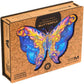Unidragon Wooden Puzzle: Intergalaxy Butterfly