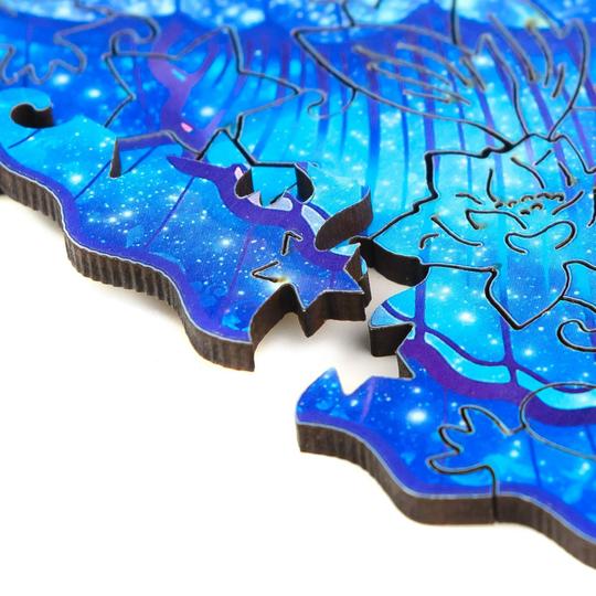 Unidragon Wooden Puzzle: Intergalaxy Butterfly