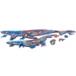 Unidragon Wooden Puzzle: Milky Whales 2 in 1