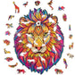Unidragon Wooden Puzzle: Mysterious Lion