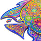 Unidragon Wooden Puzzle: Shining Fish