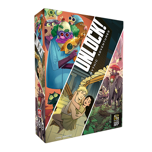 Escape Game, APP-REQUIRED - UNLOCK! Mythic Adventures - Conundrum House